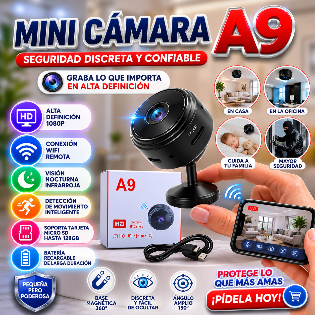 Mini cámara A09